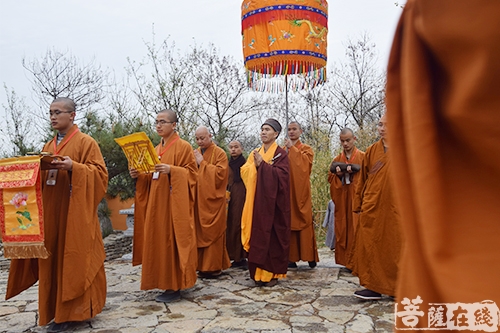 山东青州广福寺三坛大戒之迎请羯磨阿阇黎