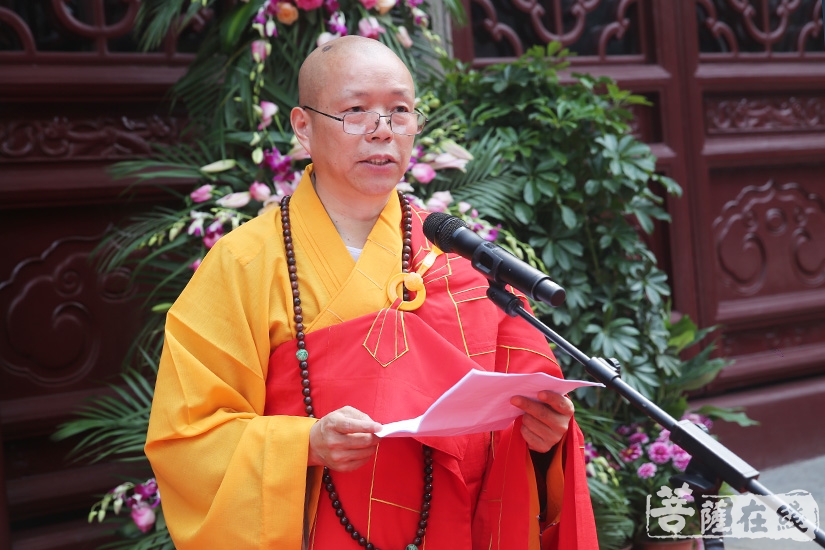 【高清图集】宏度法师荣膺灵岩山寺住持升座典礼圆满举行