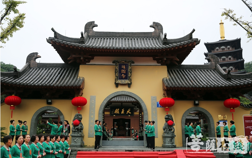 【高清图集】温州护国寺开放十周年祈福法会