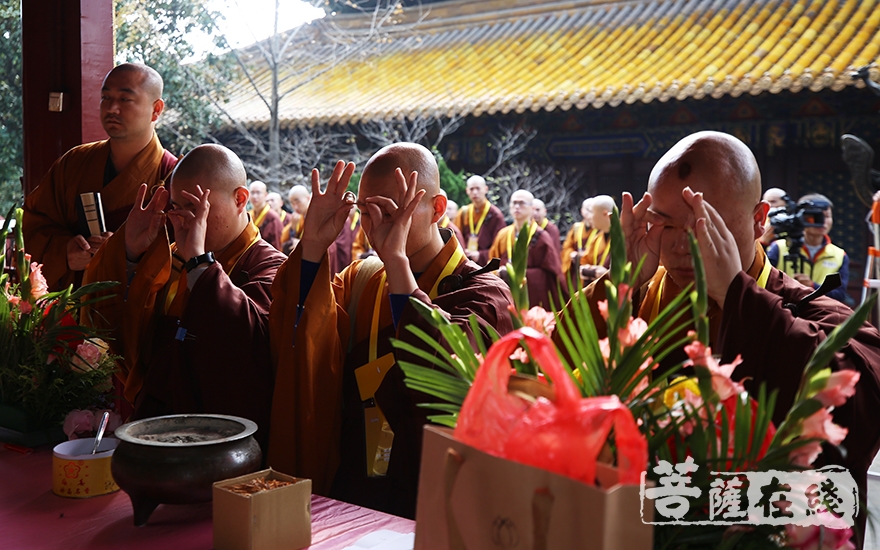 【高清图集】普济禅寺三坛大戒法会之正授比丘戒圆满