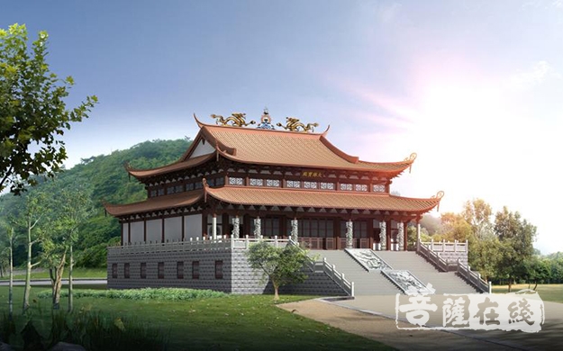 福建盘古接佛禅寺新建大雄宝殿上梁庆典通启