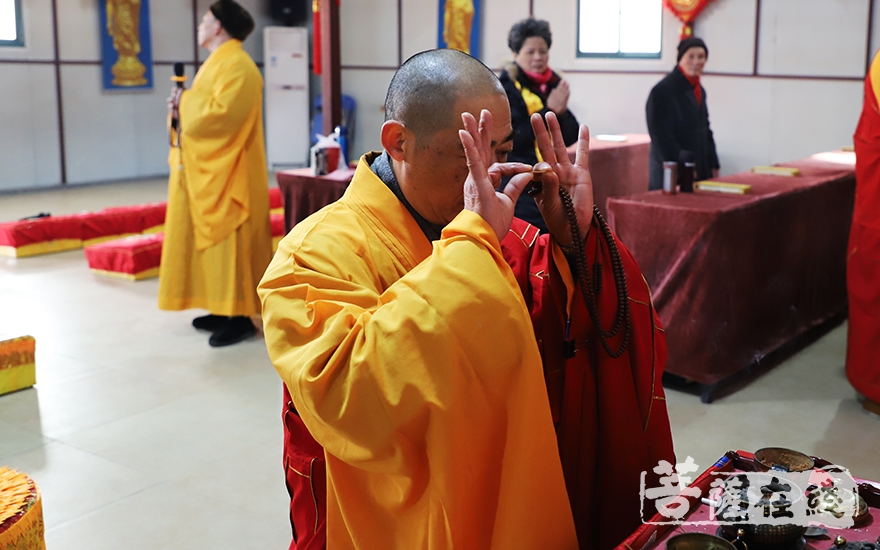 【高清图集】上海省殿禅寺举行迎新年祈福吉祥法会