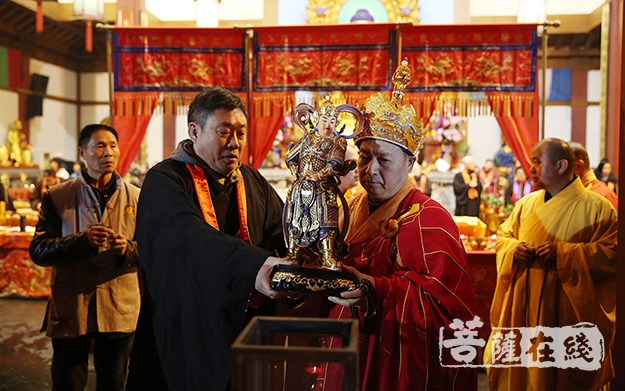 上海七宝教寺举行大供天、拜星宿祈福法会