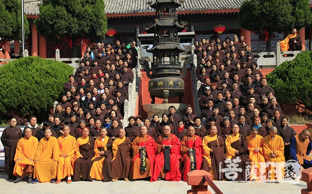 枣庄甘泉禅寺2019传授在家菩萨戒法会圆满