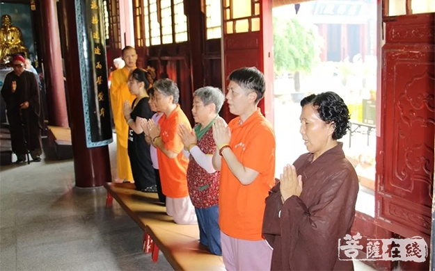 淮安市慈云禅寺举行观音成道日祝圣法会