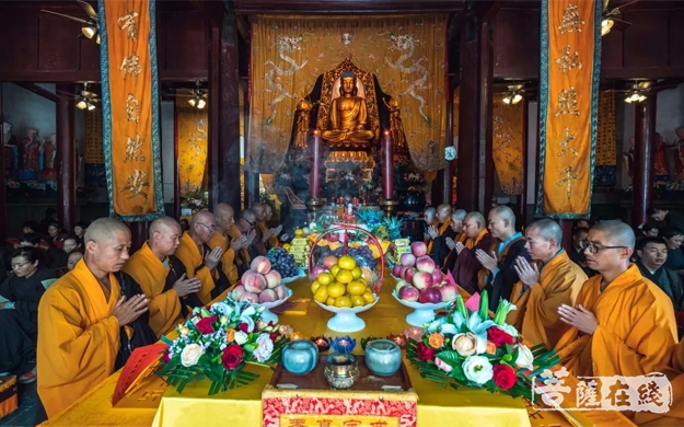 佛欢喜日千年古刹大灵岩寺盂兰盆法会圆满