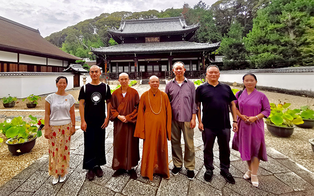 参访京都宇治的日本黄檗宗大本山万福寺