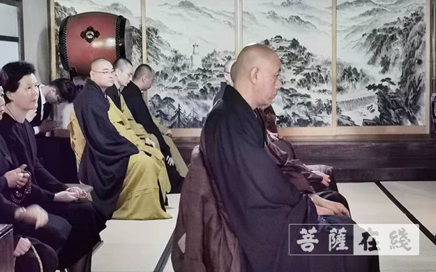 怡藏大和尚赴日本参加风幡山龙洞院村上博优长老追思法会