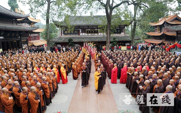 遂宁广德寺方丈普正大和尚,泸州市佛教协会会长,泸州方山云