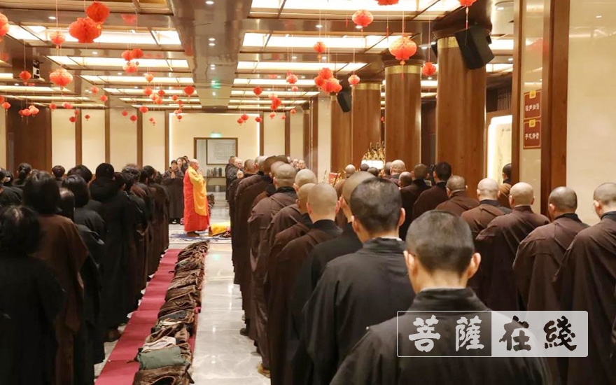 苏州寒山寺己亥年精进佛七正式起七