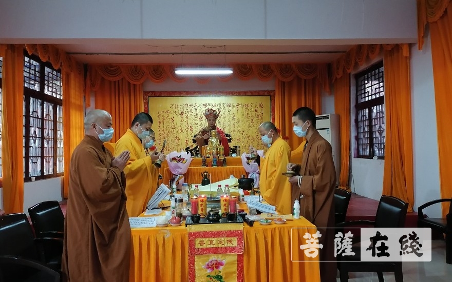 枣庄甘泉寺举行清明祭祖追思报恩法会