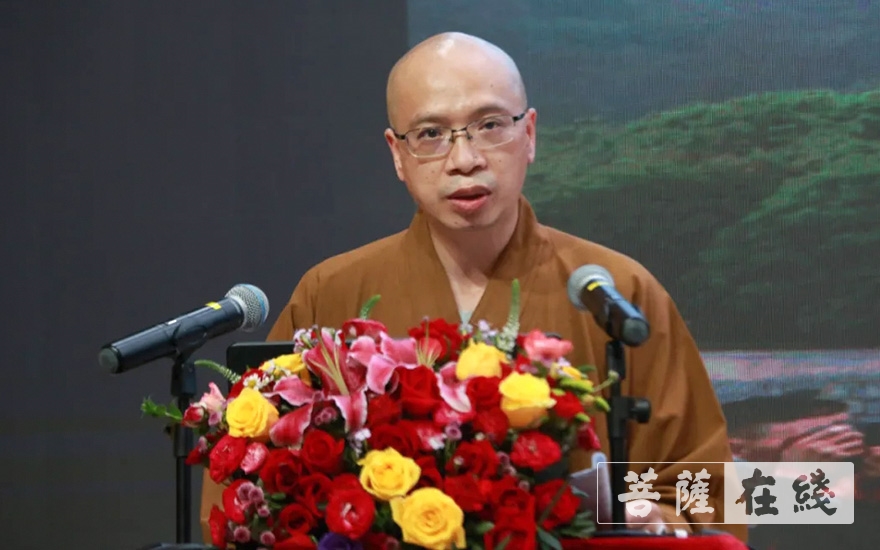 韶关云门寺方丈明向大和尚发言