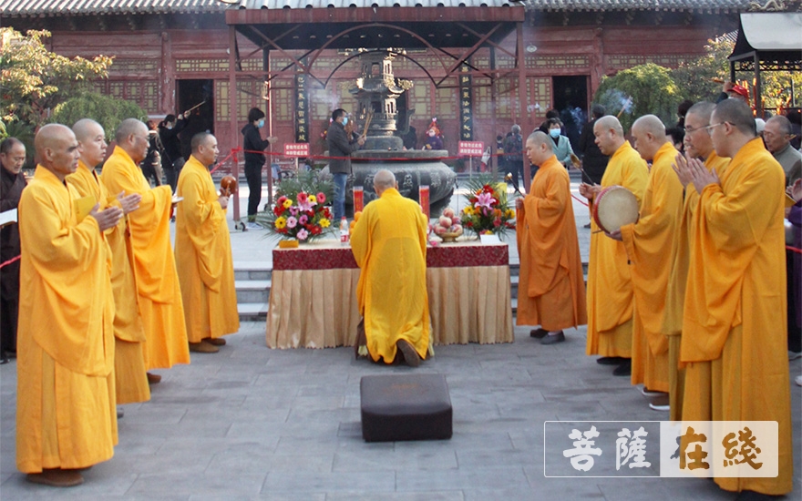 淮安慈云禅寺举行观音菩萨出家纪念日祝圣法会