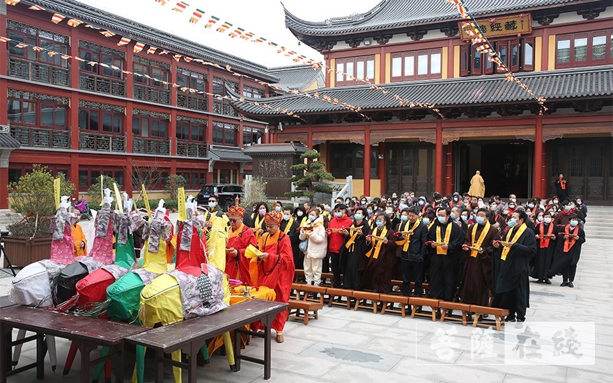 上海洪福寺庚子年水陆法会圆满送圣