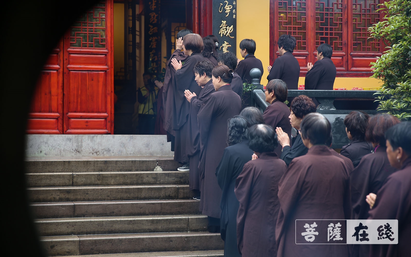 众缘和合 台州温岭福慧寺"观音念佛七"法会解七