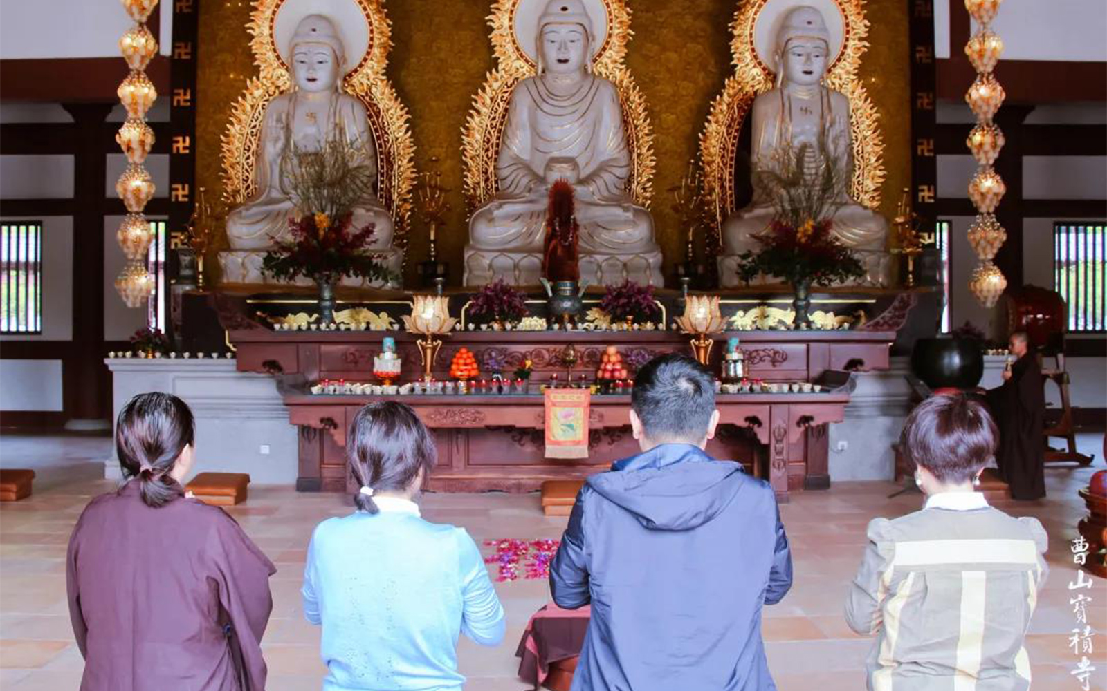 恭迎观世音菩萨圣诞,曹山宝积寺举行观音祈福法会