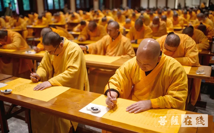 苏州寒山寺举行第十届万人抄经活动启动仪式