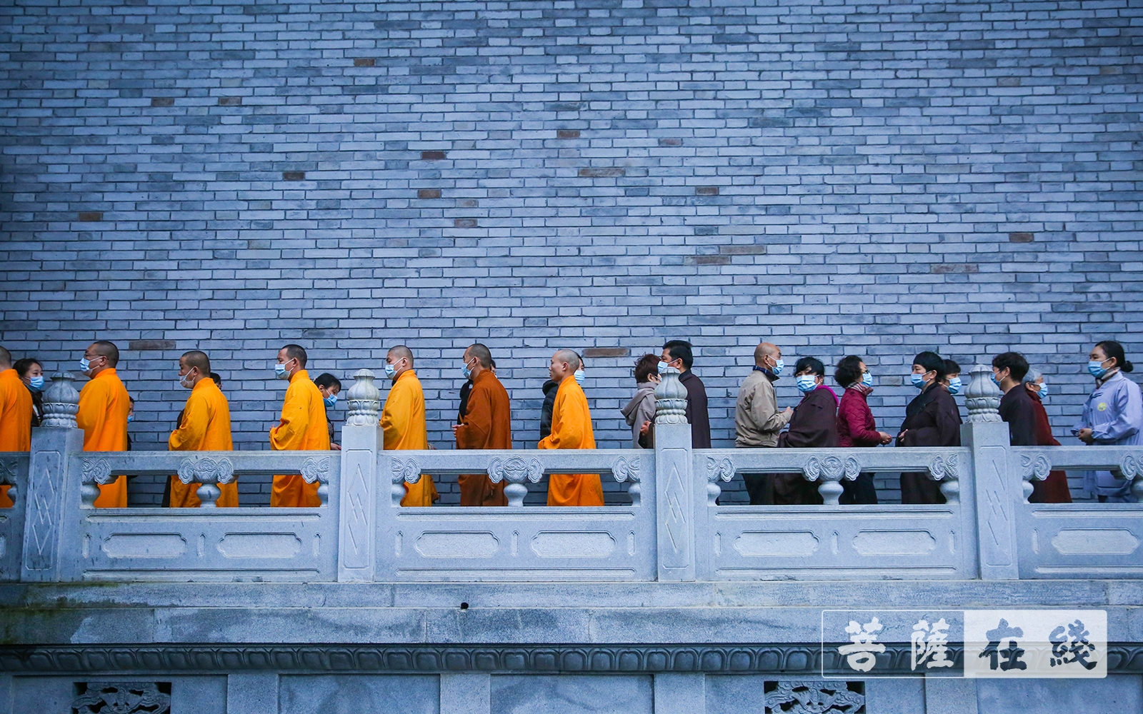 绕佛回向(图片来源:大菩文化 摄影:妙月)