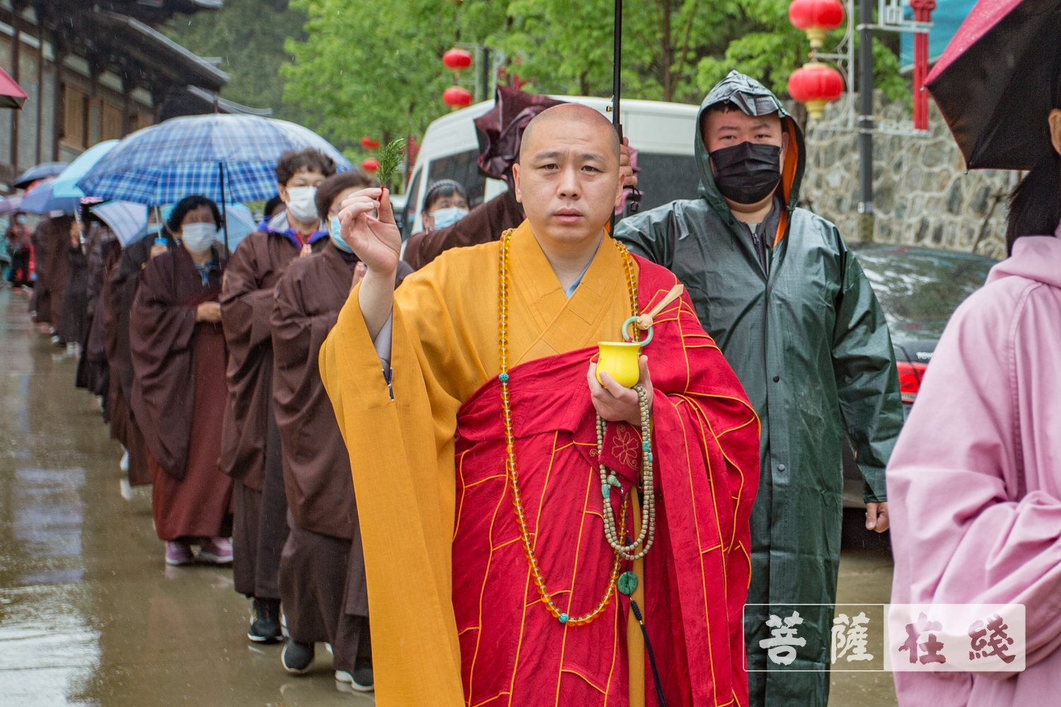 蓁山观音寺山门殿上梁祈福法会圆满 — 大菩文化