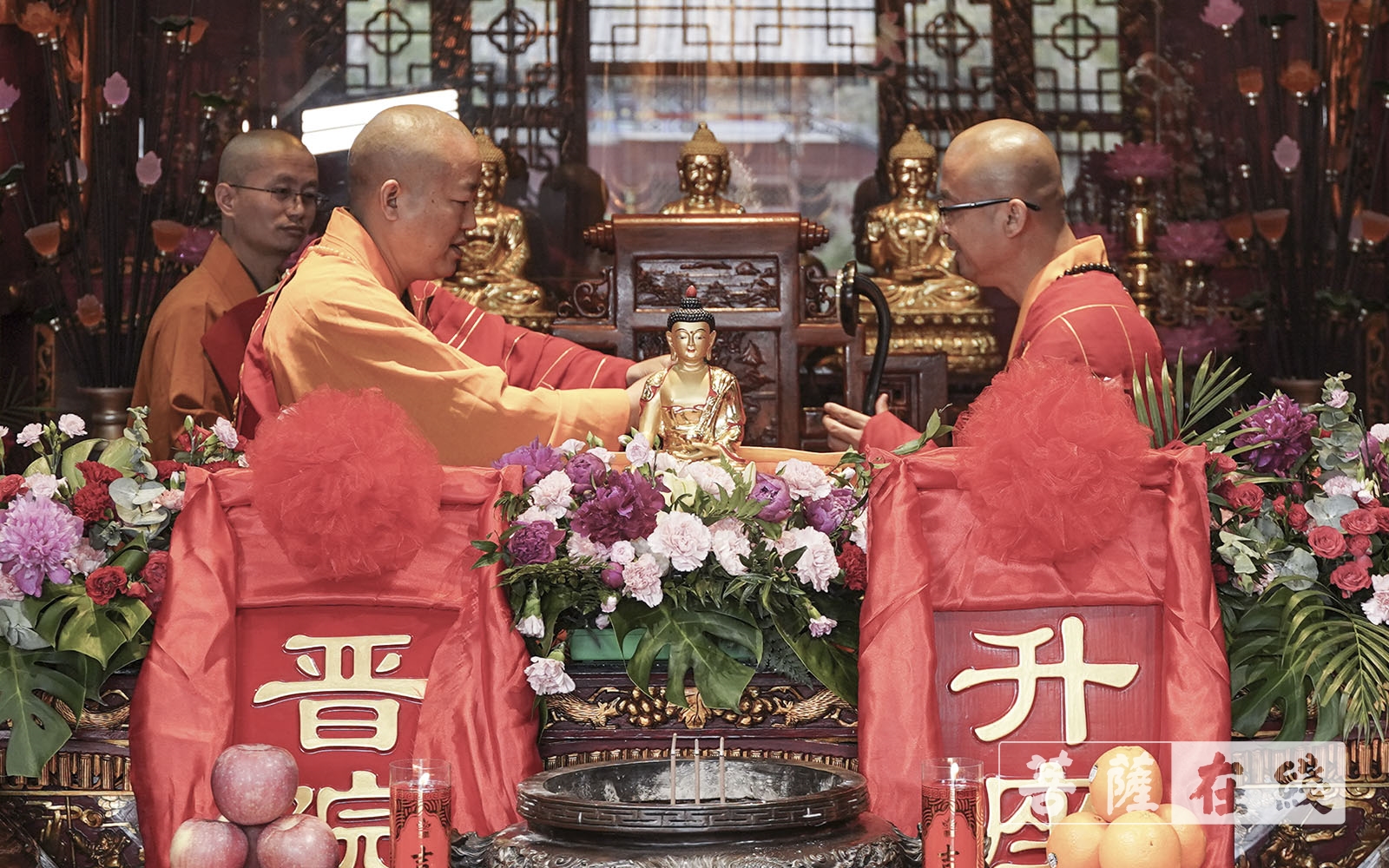 临济祖庭法筵重开慧憨法师荣膺临济寺方丈