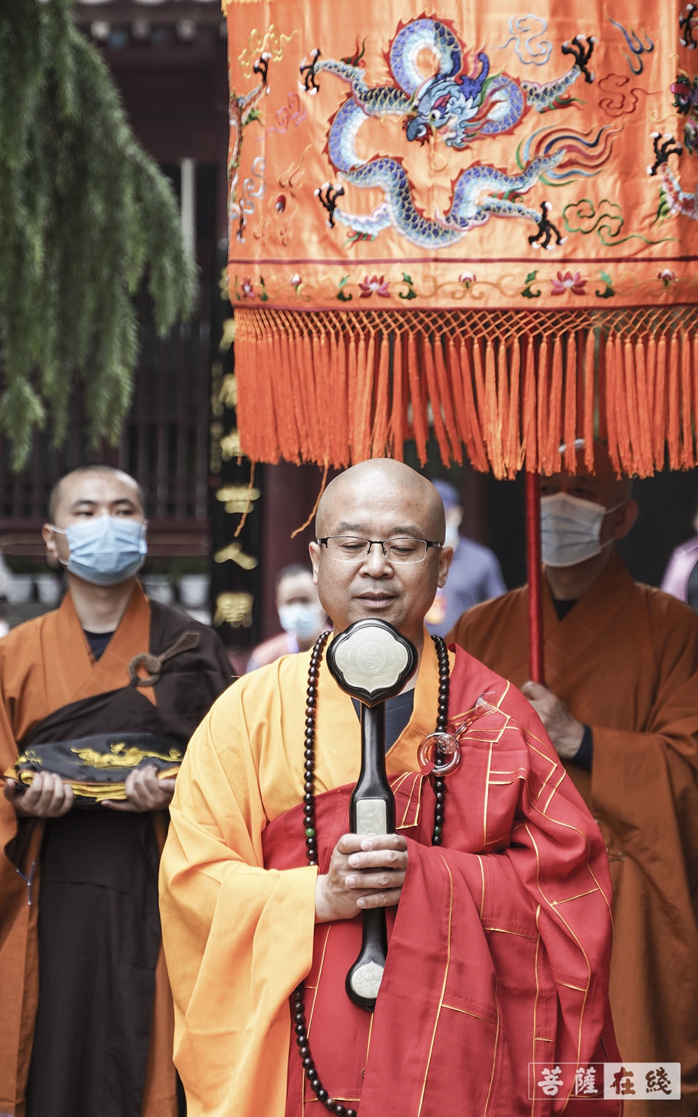 临济祖庭法筵重开慧憨法师荣膺临济寺方丈