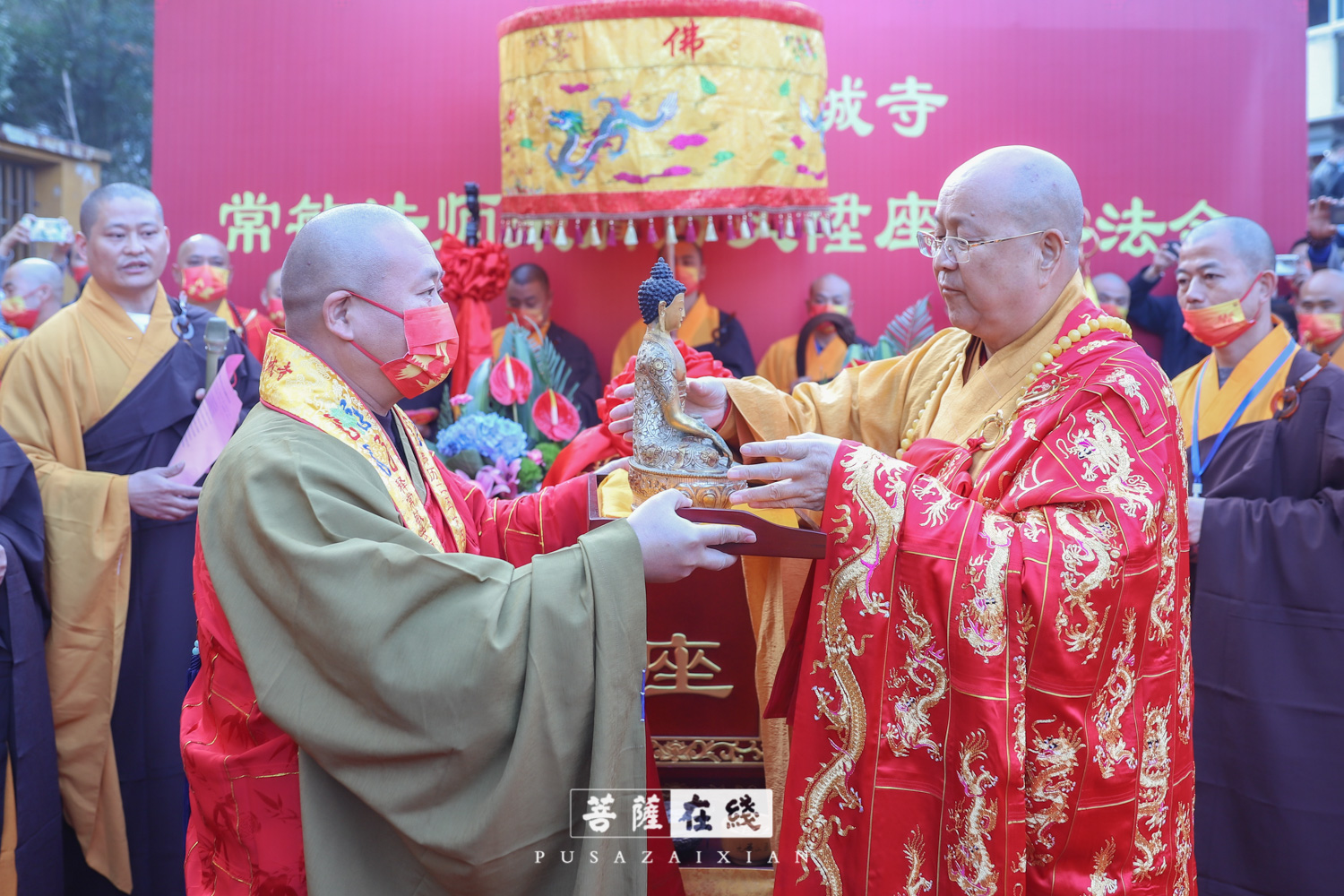 常敏法师荣膺九华山化城寺方丈