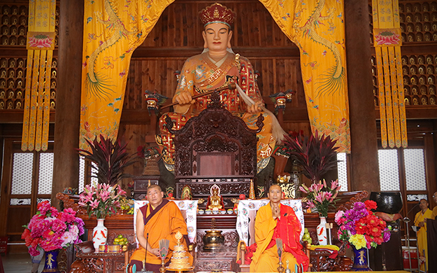 昆明宝泉寺举行转山祈福法会暨普庵慧庆祖师庆诞法会