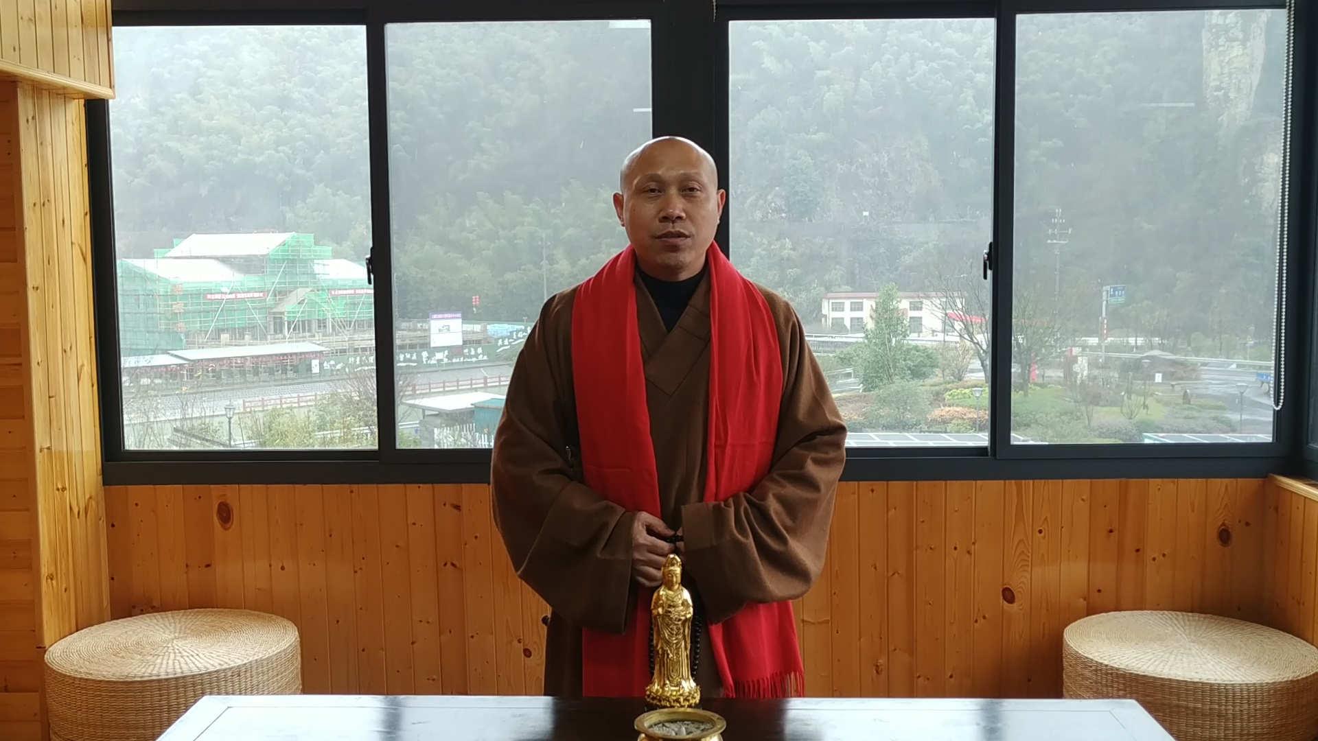 上虞通泽寺住持证道法师:做好防护工作,不信谣,不传谣