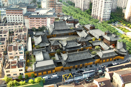 上海玉佛禅寺修缮工程禅堂介绍
