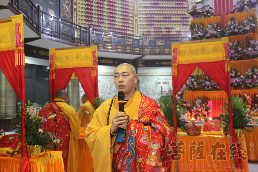 【高清图集】上海松隐禅寺隆重举行乙未年新春供佛斋天祈福法会