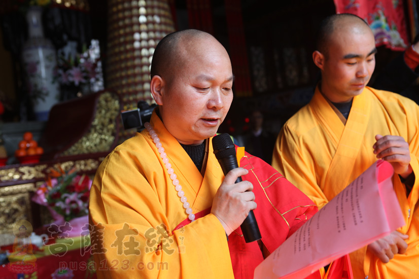 【高清图集】上海崇明广福讲寺隆重举行佛化婚礼 玄光
