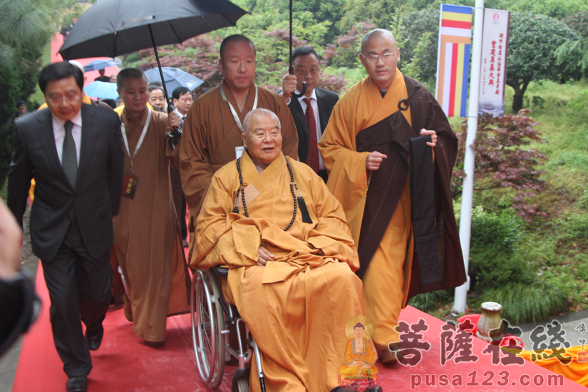 【高清图集】湖州白雀法华寺隆重举行真身殿重建工程奠基庆典法会