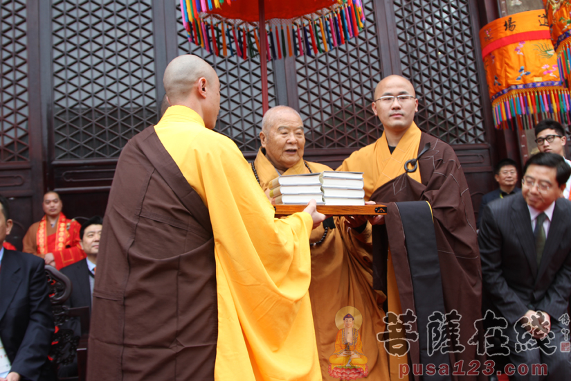 【高清图集】湖州白雀法华寺隆重举行真身殿重建工程奠基庆典法会