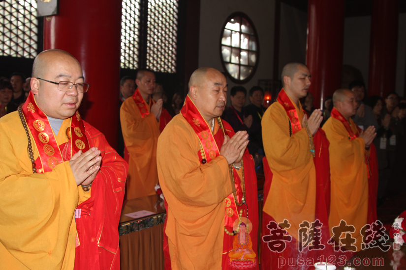 【高清图集】湖州白雀法华寺隆重举行真身殿重建工程奠基庆典法会