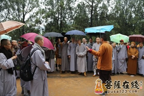 延宗法师为我院师生讲解少林寺塔林的相关情况