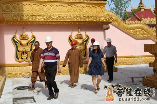 4现场考察慈山寺安养院