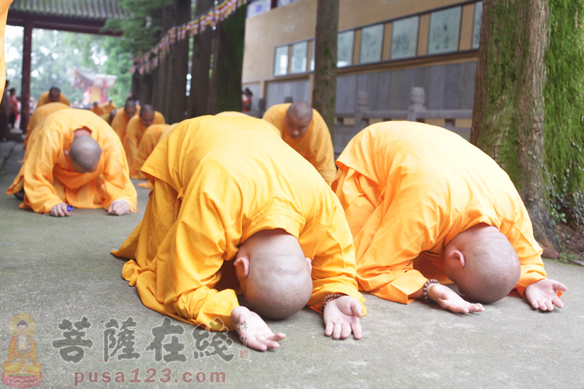 五祖寺纪念弘忍大师诞辰1414周年《金刚经》