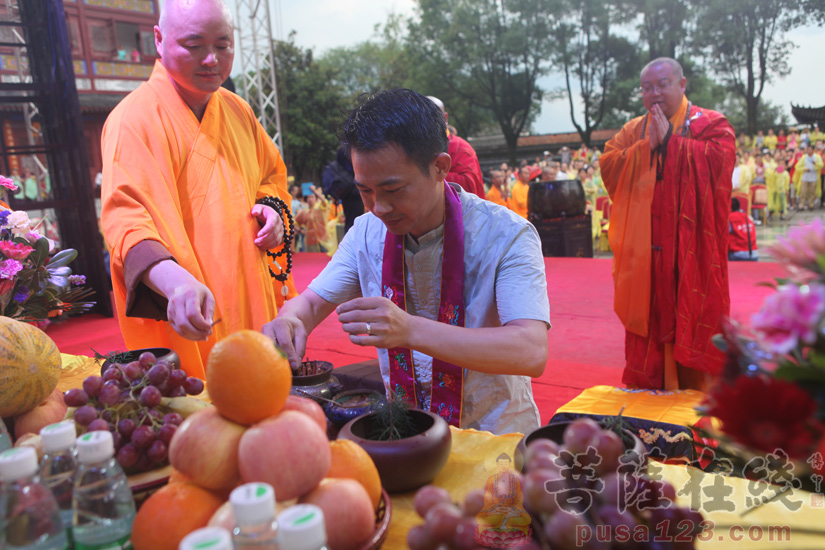 五祖寺纪念弘忍大师诞辰1414周年《金刚经》