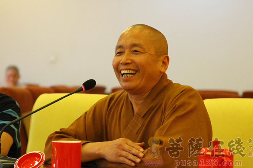 广州市佛教协会副会长印觉法师发言(图片来源