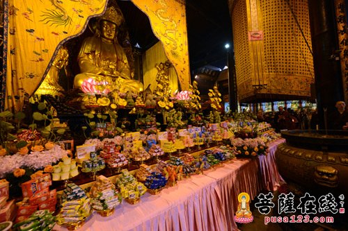 普陀山普济禅寺隆重举行盂兰盆供传供法会