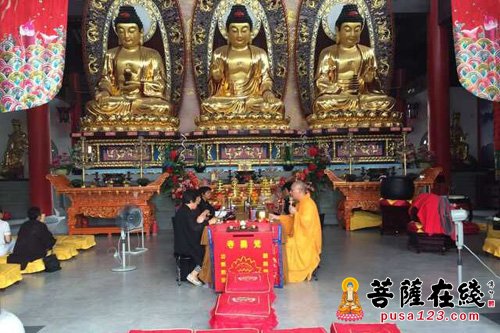 无锡梵寿寺隆重举办盂兰盆节法会