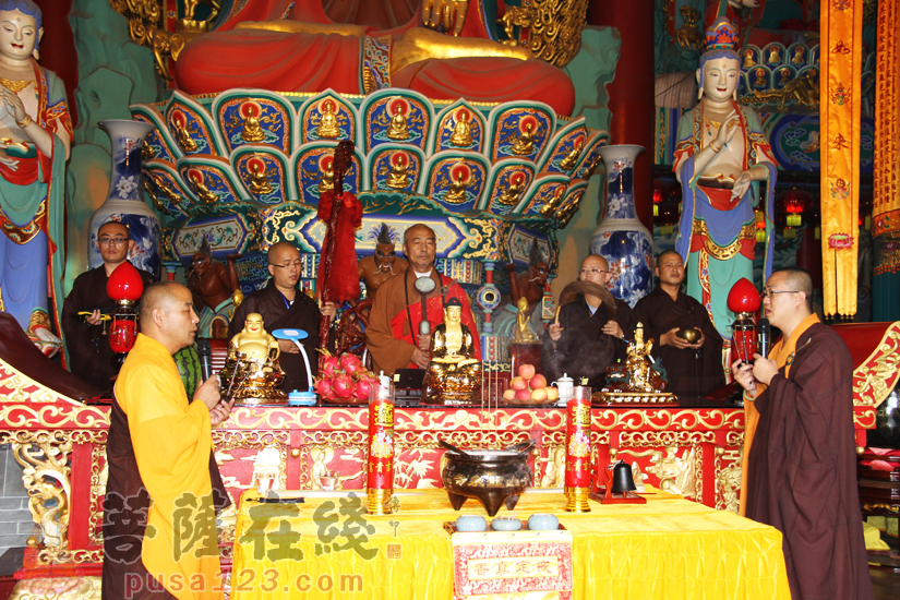 【高清图集】辽宁千山龙泉寺传授三坛大戒(二部僧戒)法会第九天