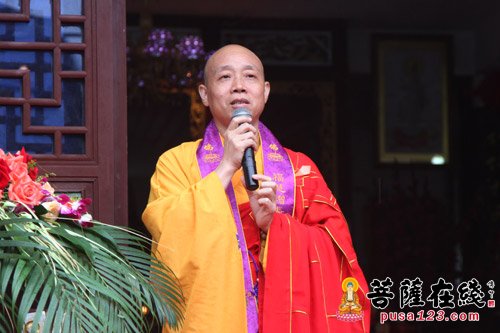 菩萨在线 摄影:妙若)温州市瓯海区佛教协会会长,永宁寺