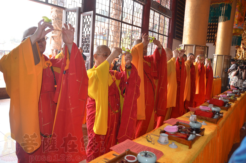 【高清图集】山东博山正觉寺全山殿堂落成佛像开光暨仁炟法师升座庆典