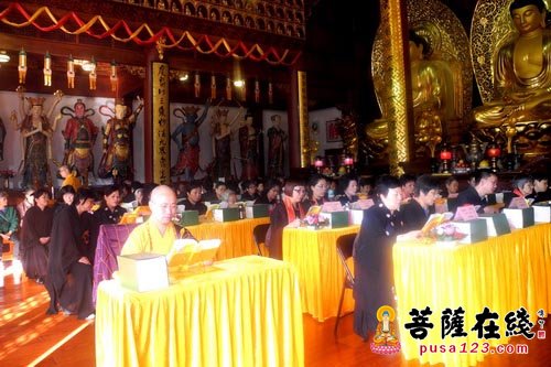 上海西林禅寺“讽诵华严、千灯纳祥”华严法会（放生）