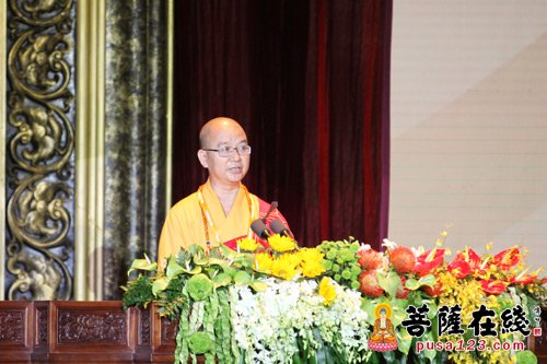 学诚会长在第四届 世界佛教论坛开幕 式上的致辞