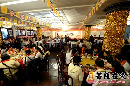 此次“普陀连灵鹫  观音系两岸”开光法会圆满吉祥