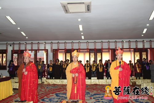绍兴安康寺众姓水陆空普渡大斋法会圆满送圣