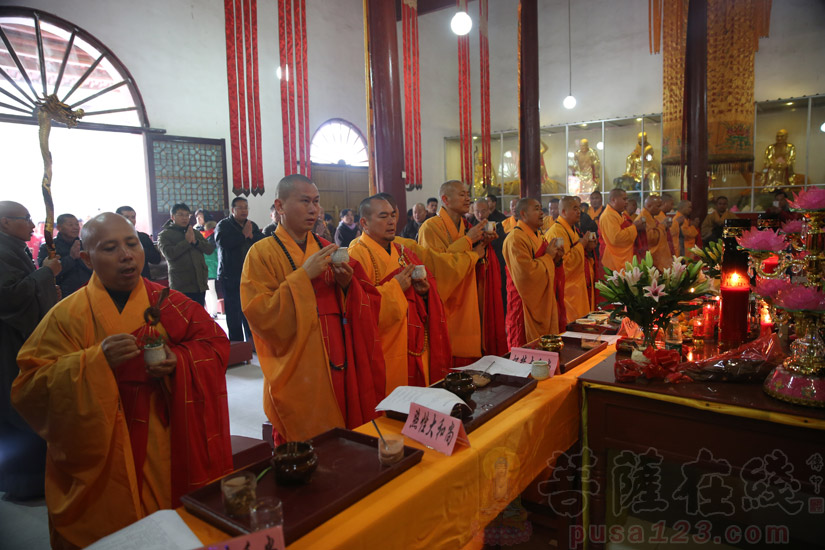 图集】江西宜春慈化禅寺举行纪念普庵禅师900周年暨大雄宝殿开光法会