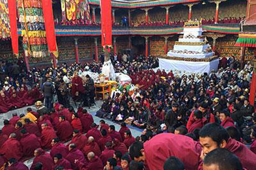 中佛协副会长第十一世班禅坐床二十周年庆典举